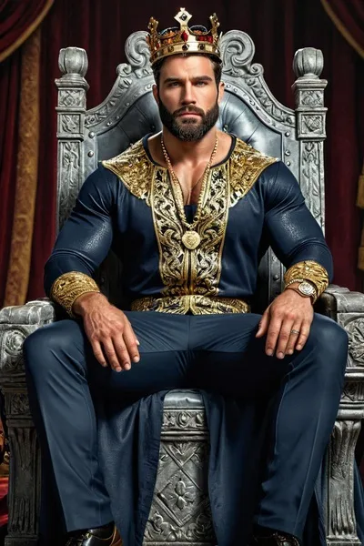 Král Aldric Nocthar pozadí