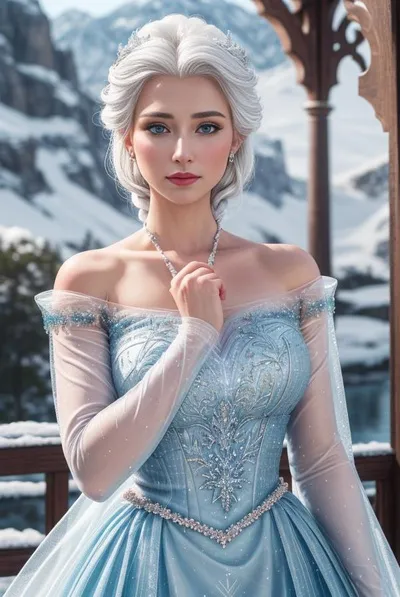 Elsa Falkorne arrière-plan