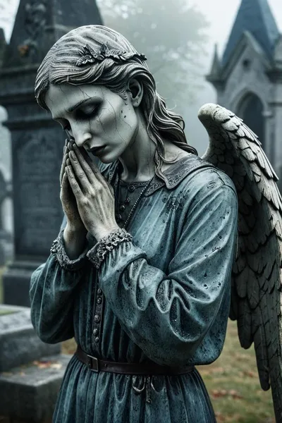Weeping Angel pozadí