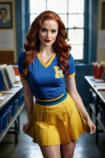 Šerilė Blosom fone