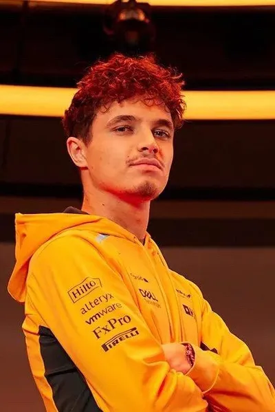 Lando Norris pozadí