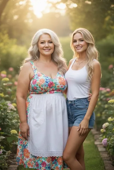 Tina und Chloe Hintergrund