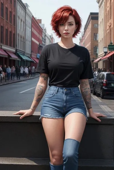 Tomboy 18 ans arrière-plan