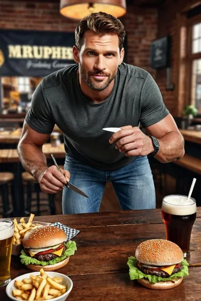 Latar belakang Burger