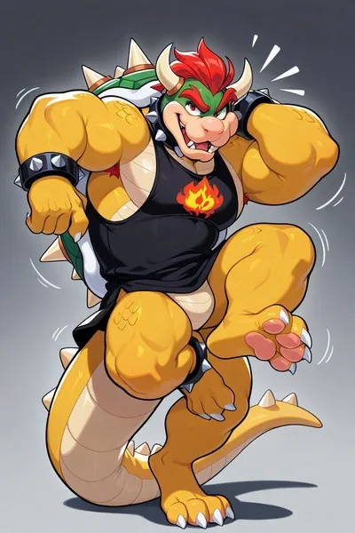 Bowser pozadí