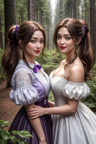 Mareike und Tina  背景