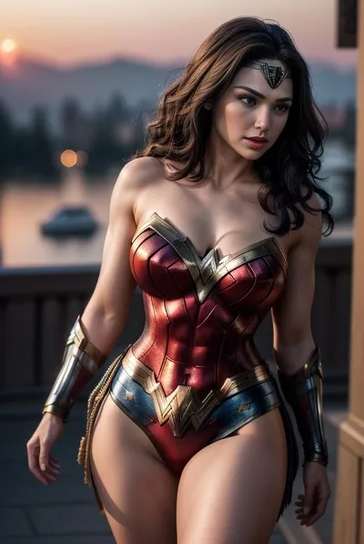 Wonder Woman pozadí