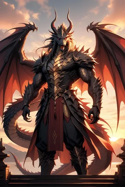 Dravik Thornscale pozadí