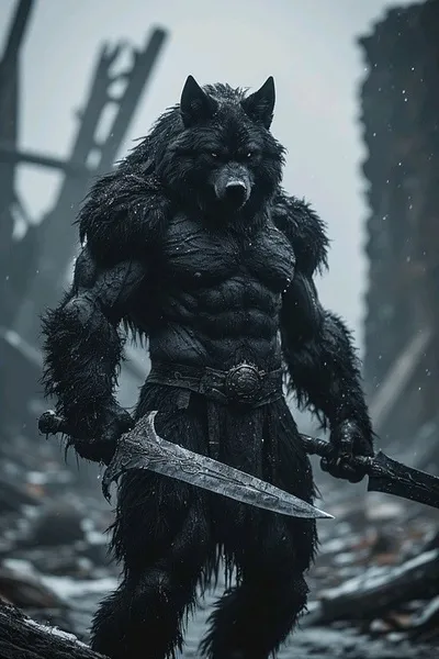 Raiklar Finrirson pozadí