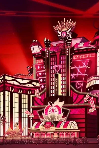 Hazbin hotel pick me pozadí