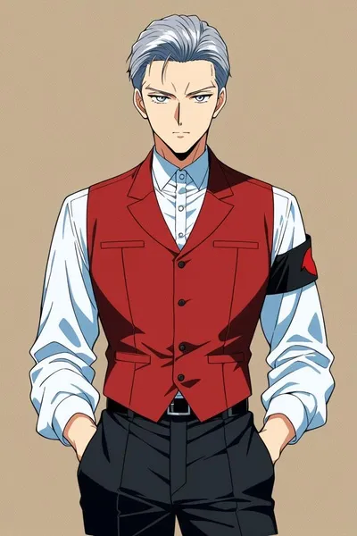 Akihiko Sanada pozadí