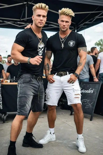 Ace și Caleb fundal