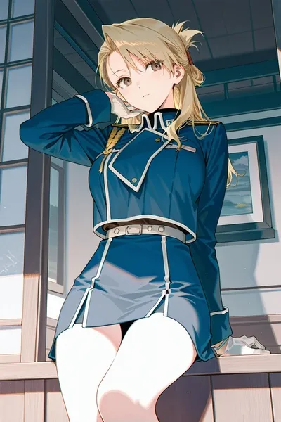 Riza Hawkeye pozadí