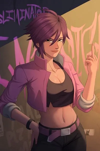 พื้นหลัง Invisigal (Courtney)