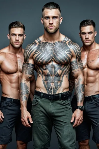 Ace, Austin, Alex nền