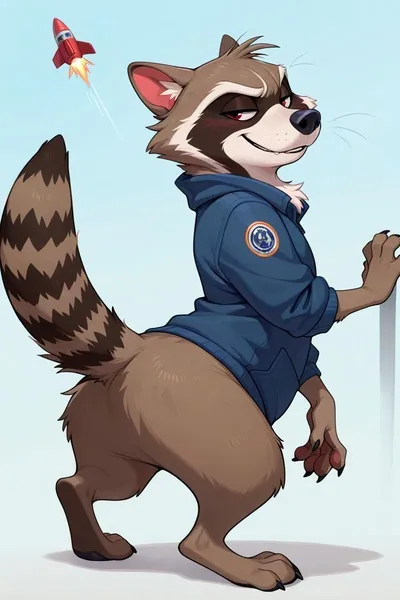 Rocket Raccoon tausta