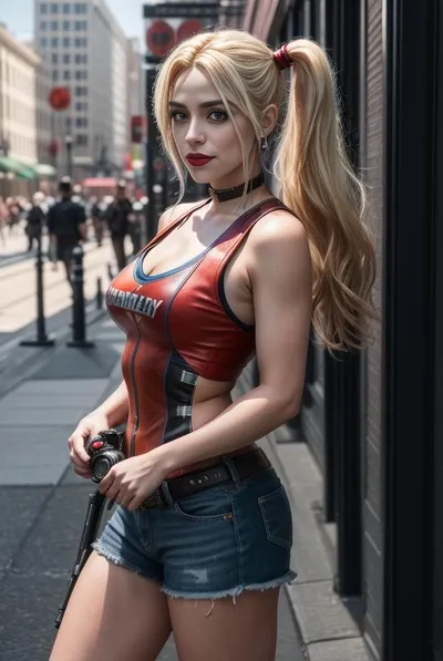 Harley Quinn fondo