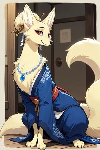 Ninetales arrière-plan